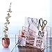 Nugorise 3 Slot Letter Holder,Desk Wire Letter Mail Sorter, Decorative File Storage Organizer for Postcard, Mail, Brochure and Notebook, Rose Gold