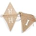 Tinksky MERRY CHRISTMAS Burlap Bunting Banner Christmas Decoration Bunting-14pcs