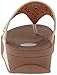 FitFlop Women's Carmel Toe-Post Suede Sandals Dress, Rose Gold, 6 M US