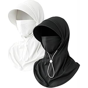 Cooling Sun Face Shield Unisex Balaclava Breathable Mask for Men and Women Outdoor Cycling Ski Head Cover UV Protection