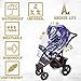 Anchor Life Stroller Rain Cover with Mosquito Net - Protects Babies from Sun, Wind, Rain, Snow, Dust - Breathable Bug Shield with Ventilation Lids