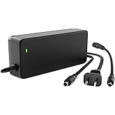 UL Listed 54.6V 2A eBike Charger for 48V Lithium Battery Compatible with 48V Lectric XP 1.0/2.0/3.0,Lectric XPremium, DC 5.5-2.1mm Bicycle Battery Charger Power Adapter