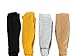 Jiaqee Stretchy Headbands Crochet Cotton Headwraps Turban Knotted Scrunchies Hair Accessories for Women and Girls(4 Pack) (Ginger,Camel,Grey,Black)