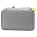 Multilayer Colored Pencil Case, Large, 72 Slots Gray Pen Bag