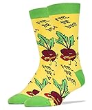 Oooh Yeah Socks ! - Mens Crew - Feel the Beet