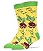 Oooh Yeah Socks  - Mens Crew - Feel the Beet, Large