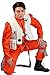 XCOSER Poe Dameron Costume Jumpsuit for Mens Halloween Cosplay L