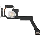 Risidamoy Flash Light for iPhone 14 Pro Max Flex Cable Replacement | Repair Flashlight Part with Pre-Installed Metal Bracket Holder for A2651 A2893 A2894 A2895 A2896