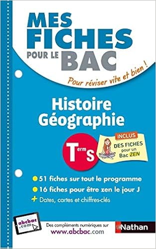 Mes Fiches Pour Le Bac Histoire Geographie Term S Amazon Fr Louis Florian Diederichs Gilles Livres