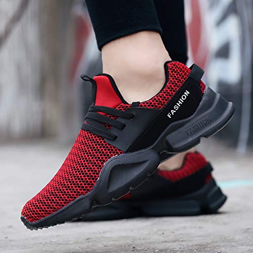 AgrinTol Casual Men¡®s Lace-Up Sport Running Shoes Wear Resistant Light Breathable Sneaker - Thumbnail 4
