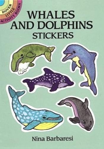 Whales and Dolphins Stickers (Dover Little Activity Books Stickers) Paperback – Sticker Book, February 27, 1992