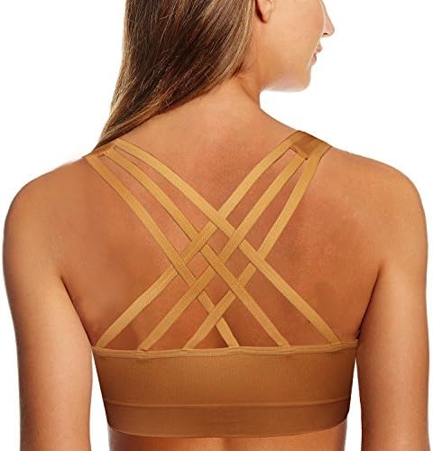 KINYAOYAO Women's Plus Size Ultimate Comfy Medium Support Sport Bra 3 Pack