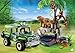 PLAYMOBIL Jungle Animals with Researcher and Off-Road Vehicle