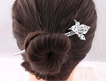 Amazon Com Ethnic Classic Flower Hair Sticks For Women Vintage