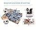 Security Wireless IP Camera Surveillance - Night Vision Home Security Camera with 2 Way Audio and Pan/Tilt Motion Detection Alerts SD Card Slot Alarm, Easy Remote Access for Tablet and Smartphone