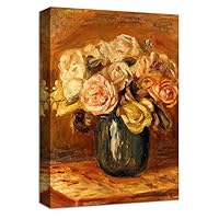Canvas Wall Art Dance in The Country by Pierre-Auguste Renoir Canvas Prints Home Artwork Decoration for Living Room,Bedroom - 12x18 inches