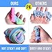 AUNOOL Fluffy Slime Supplies 7 OZ Fluffy Floam Slime Scented Stress Relief Toy for Kids, Super Soft Non Sticky Without Borax (4 Pack)