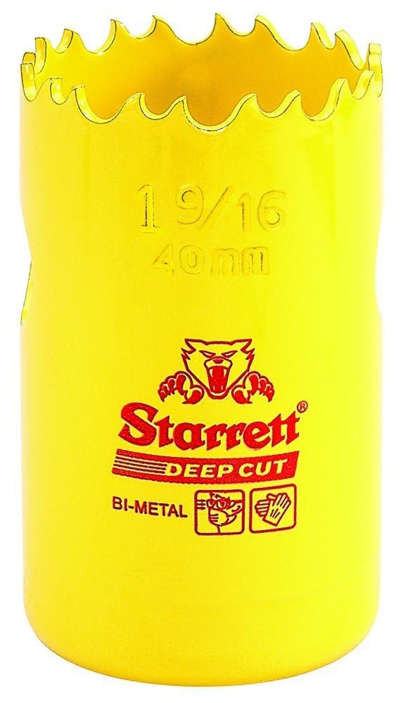 HSS DEEPCUT HOLESAW 1-9/16" (40MM)