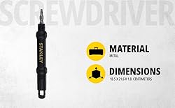 STANLEY 66-344 4 Way Pen Screwdriver