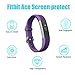 SPGuard Compatible Fitbit Ace Screen Protector (6-PACK) LiQuidSkin Screen Protector[HD-Clear][Anti-Fingerprint][Bubble Free] Water Coagulation Membrane for the Fitbit Ace/Alta/Alta HR for kids 8+