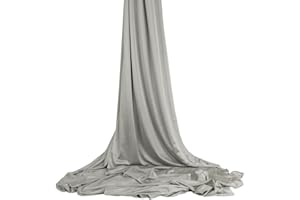 wellsem Deluxe L:5.5 Yards W:3 Yard Pilates Yoga Flying Swing Aerial Yoga Hammock Silk Fabric for Yoga Bodybuilding(5mx2.8m)