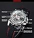 AMPM24 Men's Skeleton Automatic Mechanical Black Silicone Band Sport Wrist Watch PMW082