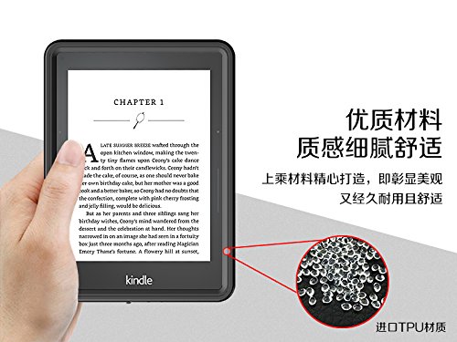 Kindle Voyage Waterproof Case, iThrough IP68 Underwater Voyage E-Reader Case,Dustproof, Snowproof, Rainproof Shockproof Full Sealed Protection Shell with Touched Screen for Amazon Voyage