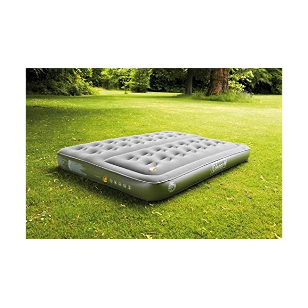 Coleman Airbed Maxi Comfort Bed Double, Camping Mat, Flocked Air Bed