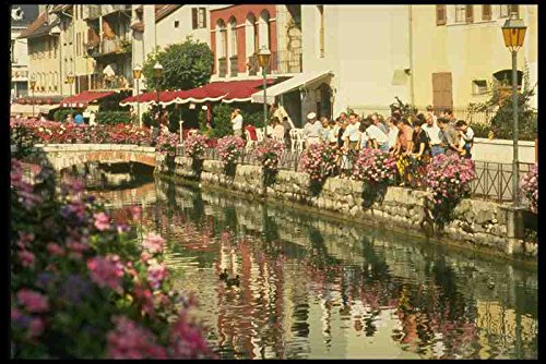 Plaque métal 579036 Annecy Savoy France en Aluminium Format A4 30,5 x 20,3 cm