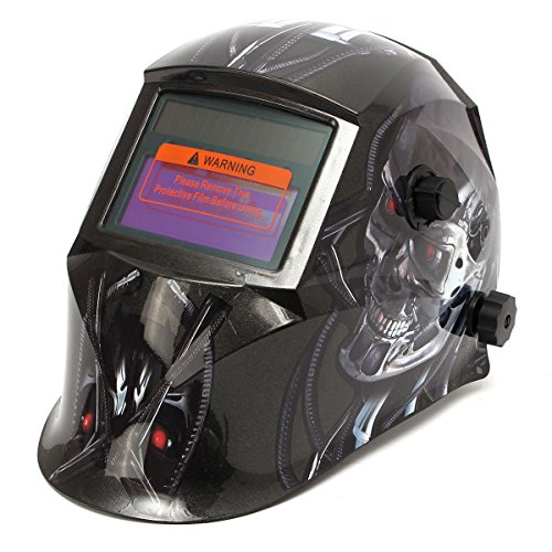 New Cool Robot Solar Auto Darkening Welding/Grinding Helmet Mig Tig Arc Mask bsx welding helmet esab pancake hood tweco tillman sentinel a50 stallion wel-bilt auto-darkening Viking