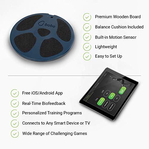 BoBo Core Trainer Balance Board, Whole Family Fitness Device With Free Connected Game