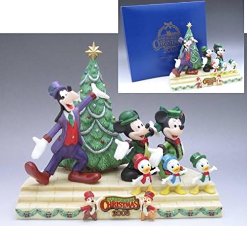 Amazon Co Jp 東京ディズニーシー 03年クリスマスフィギュア ミッキー ミニー グーフィー ヒューイ甥っ子3人 チップ デール ホビー 通販