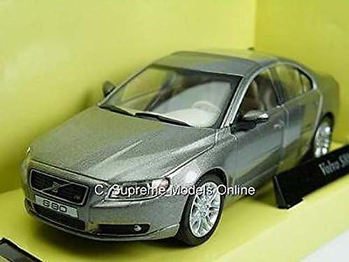 Volvo S80 Car Model Grey 1/43Rd Scale 4 Door Light Interior Type Bxd Y0675J