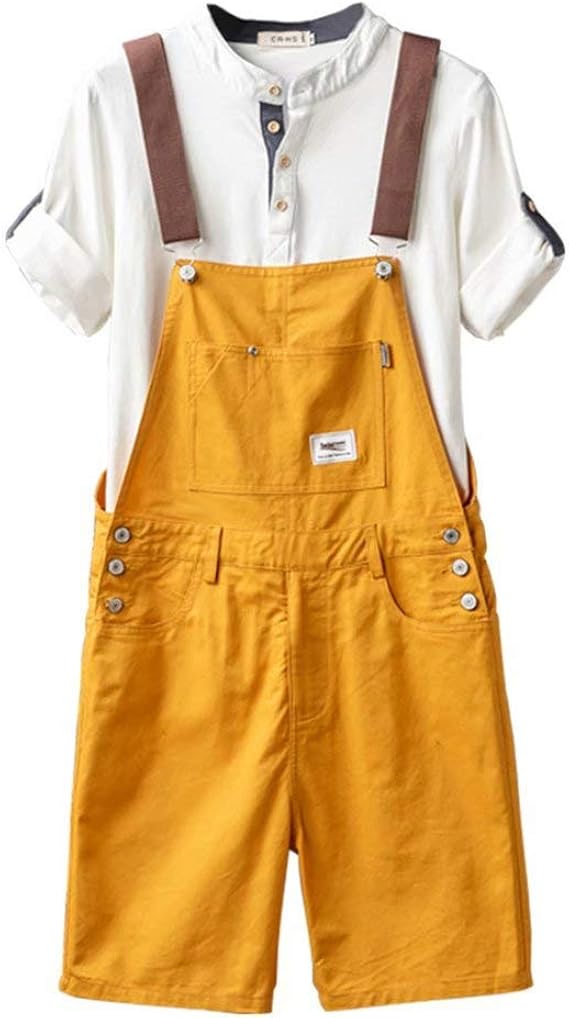 Amazon Co Jp Tenflow つなぎ メンズ オーバーオール サロペット オールインワン サスペンダー ショートパンツ ハーフパンツ 短パン 夏 服 ファッション小物