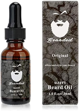SABUY Unscented Beard Oil for Men, All Nature Olea Europaea Fruit Oil & Jojoba Oil and Ultra-Rich in Vitamin E to Moisturize and Condition - 1oz, Fragrance Free