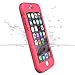 iPhone 6S Waterproof Case,30cm Life Waterproof, iThrough iPhone 6 Underwater Case, Dust Proof, Snowproof, Shockproof, Ultra Slim Durable Protective Case for iPhone 6, iPhone 6S, 4.7 Inches (Pink)
