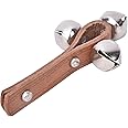 3 Bells Sleigh Bells Jingle Stick Shaker