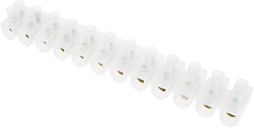 Switch Electronics 12-Way Terminal Block Connector 60A Electrical Choc Block