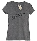 IYD Clothing - Wifey Shirt Women's Soft Tri-blend V Neck