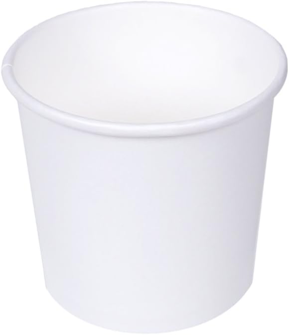 [TashiBox] 3 oz white paper bath cups, 200 count (200): Kitchen & Dining