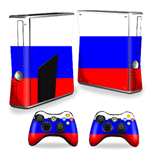 MightySkins Skin Compatible with Microsoft Xbox 360 S Slim + 2 Controller Skins…