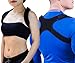 Upper Back Support Posture Corrector – Fits 24”-48” Chest for Women & Men – Elastic, Sweat Wicking Back Brace Corrects Posture at Work – Clavicle Brace Fixes Bad Shoulder Alignment – Velcro Adjustable