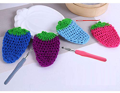 3 10+0mm+Crochet+Ergonomic+Handles+Aluminum