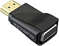 VicTsing Gold-Plated HDMI to VGA Converter Adapter for PC, Laptop, DVD, Desktop and other HDMI Input Devices - Black (VS1-VC38BVT-VD)