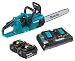 Makita XCU03PT 18V X2 (36V) LXT Lithium-Ion Brushless Cordless (5.0Ah) 14" Chain Saw Kit, Teal primary