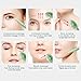 HEARTCANFEEL Jade Gua Sha Scraping Massage Tool,High Quality Jade Facial Massage for Dull,Puffy,Relieve Eye Bags,Acupuncture Massage