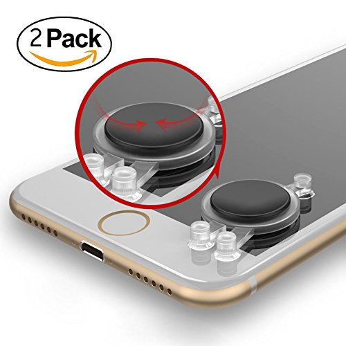 Mobile Game Joystick Game controller for Cellphones Tablet, iPad iPhone Android Phones, Touch Screen Game Rocker For Mobile Legends, Arena of Valor etc. (2 PCS)