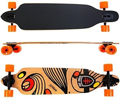 '41x9,5maxofit Tres Cruces No. 417, 41-Inch, Drop Through Longboard by MAXOfit