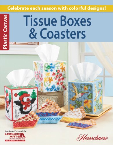 Tissue Boxes & Coasters by Herrschners