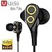 in-Ear HiFi Earphones, UiiSii T8S Triple Driver Earbuds Noise Reduction and Deep Bass with Mic Volume Control for Smartphones (Black)